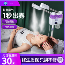 Hot and cold sprayer Beauty instrument Beauty salon special hydration instrument Double spray face steamer Household face facial spa instrument