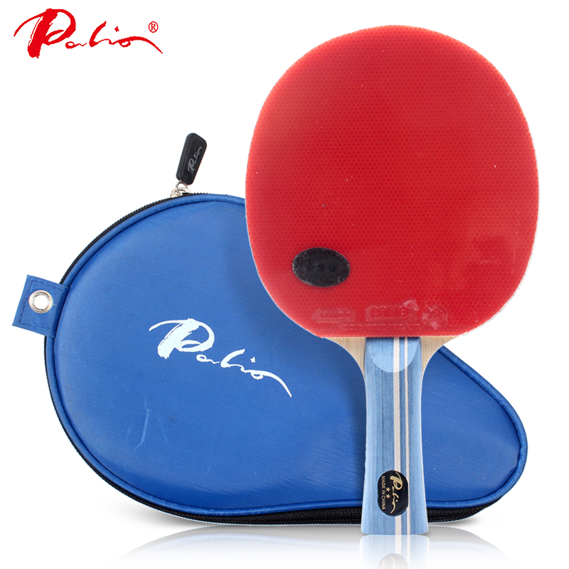  Take Rio II Star table tennis racket 2 Stars finished with double face anti-glue student training for shooting and shooting cover