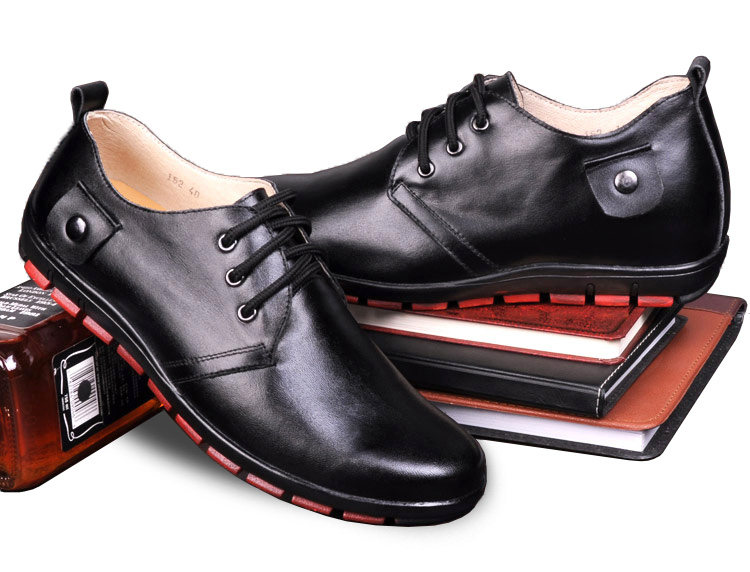 Physical And Mental Disorder People Customize Length Footed Shoes Size Yard Shoes Single Invisible heightening men's shoes Shoes Genuine Leather Leather Shoes