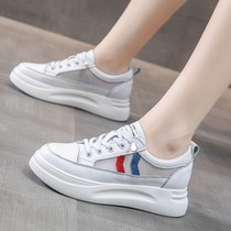 Customized single only increase the stealth and long legs high and low foot size left and right foot correction summer mesh womens shoes