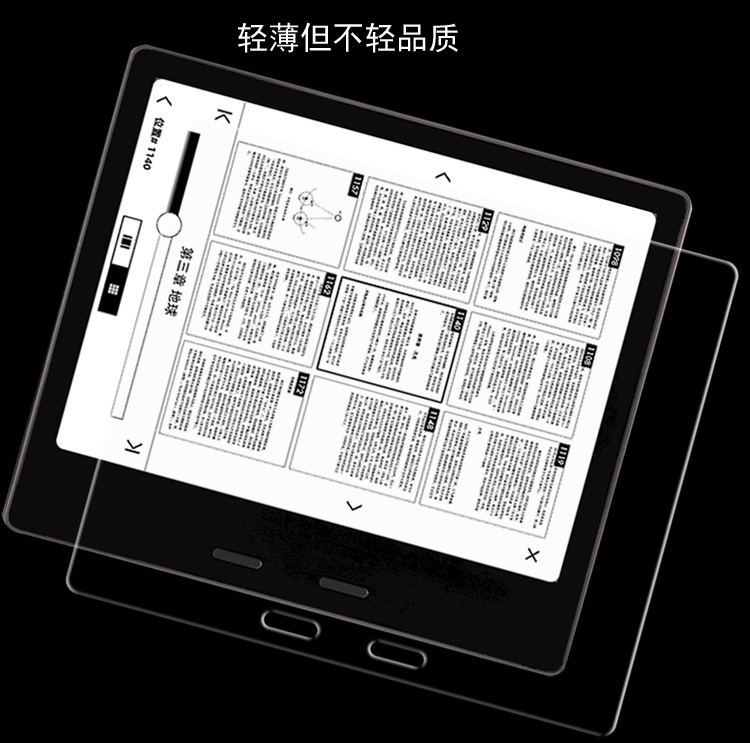 2017 thế hệ mới của Amazon kindle oasis2 7 inch thép màng bảo vệ bộ phim phim đọc sách điện tử - Phụ kiện sách điện tử bao da máy tính bảng
