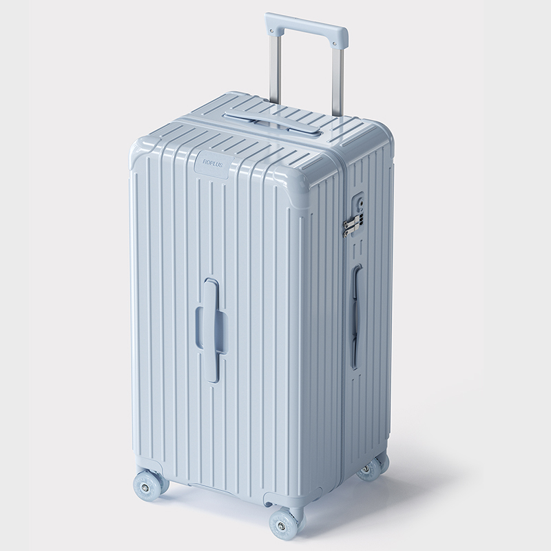 2025 New Army Knife Trolley Case Men's Jelly Wheel Suitcase 29inch Large Capacity Suitcase Zipper Boarding Case Women