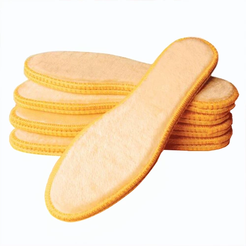 Зимние комфортные флисовые дышащие удерживающие тепло демисезонные стельки подходит для мужчин и женщин, впитывают пот и запах, мягкая подошва