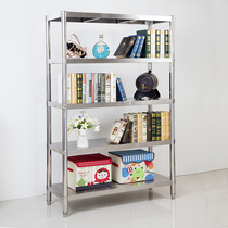 Five-story kitchen stainless steel shelf shelf 5-layer storage rack microwave oven floor rack finishing rack