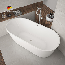 Bathtub Acrylic free-standing household adult bathtub Integrated modern bath Large bathtub Small apartment bathroom