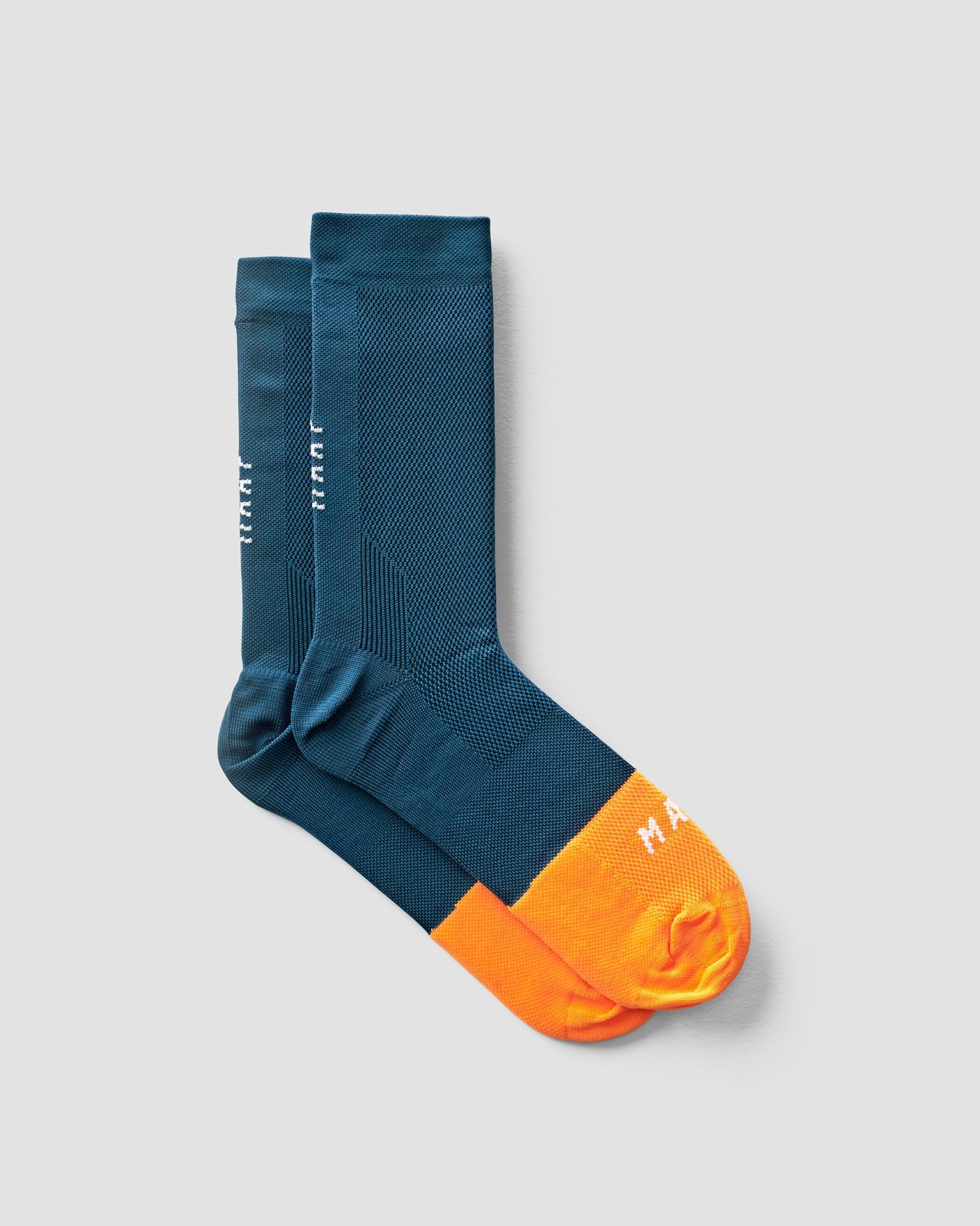 Part of the spot MAAP Division Sock summer lightweight breathable cycling socks made in Italy