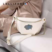 Frances lollipop bag 2021 new leather female bag with small fly elephant chest bag Han bag bag