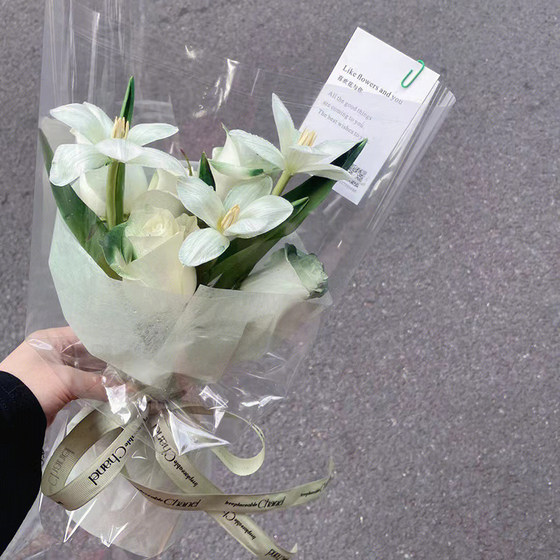 小香风丝带英文螺纹缎带蛋糕盒礼品盒蝴蝶结装饰花束打包绑带彩带