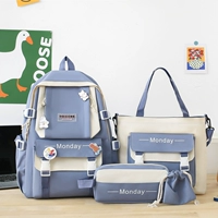 Синий набор из четырех частей без подвески zdx3078#