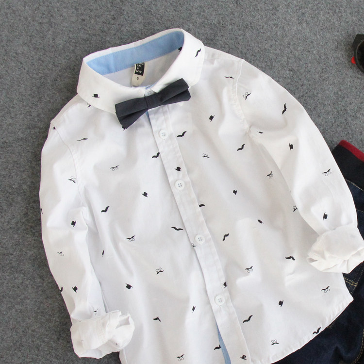 Chemise garcon à manche longue - Ref 2075889 Image 12