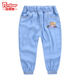 Pom Gấu mùa hè mới của Hàn Quốc phiên bản của các cô gái mỏng denim quần âu trong chống muỗi lụa quần bầu trời con lớn của.