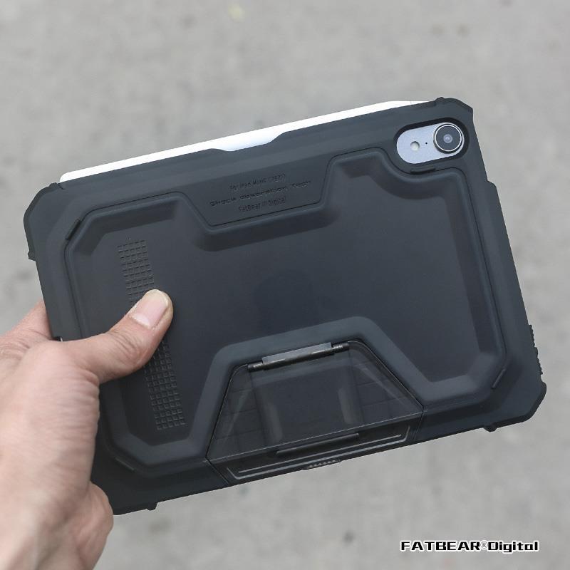 Fat Bear Edc Series Tactical Anti-Fall Case Suitable for Apple iPad Mini6/Mini7 Tablet Computer Case 8.3inch Military Anti-Bending Protective Case Pen Slot Jacket Protective Shell A2567/A2568 Fat Bear Edc Series Tactical Anti-Fall Case Suitable for Apple iPad Mini6/Mini7 Tablet Computer Case 8.3inch Military Anti-Bending Protective Case Pen Slot Jacket Protective Shell A2567/A2568