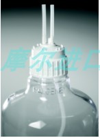 Nalgene 2162-0830 白色PP填充 通气盖 83B 带TPE垫圈和端口盖