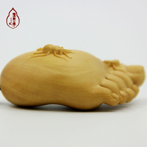 Маленькая листовая кипение деревянная резьба из дерева с твердым деревом украшений, игроки с игроками, висящими мастерством Будды. Содержание статуи с удовлетворенностью