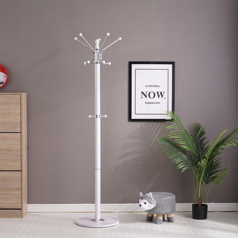 Kinh tế hộ gia đình giá áo hiện đại đơn giản thép không gỉ móc quần áo giá phòng ngủ phòng khách móc áo giá - Kệ giá đỡ sách