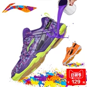 Li Ning giày cầu lông giày thể thao giày của phụ nữ giày quần vợt mùa hè thoáng khí lưới giày chạy bóng bàn bóng chuyền giày