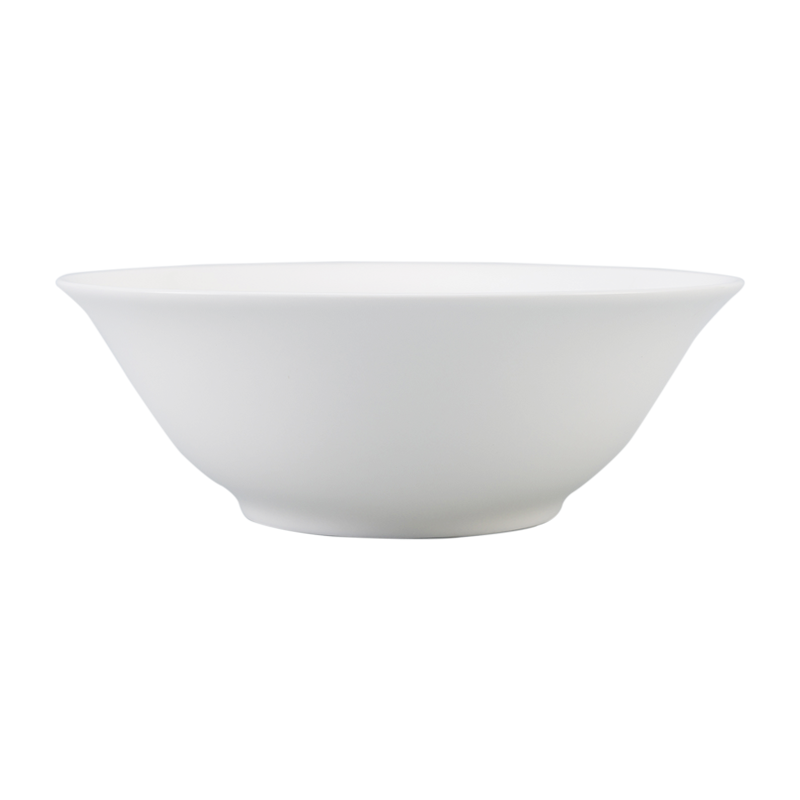 Ronda about ipads porcelain bowl 7 inches of pure white rainbow such use only 2 Chinese tableware ceramics ramen household dessert bowl size