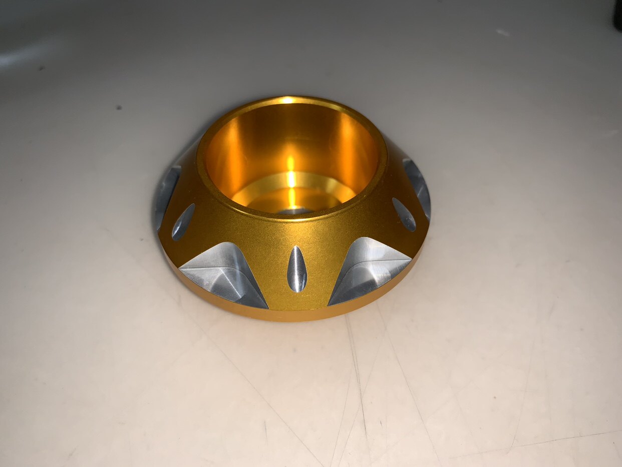 DIO50 DIO50 ZX50 rear axle decorative cover rear wheel large nut cover aluminum alloy CNC-Taobao