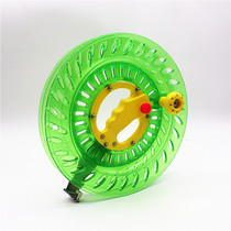 New kite string wheel high-end bearing roulette hand-held roulette self-locking crystal wheel for children and adults kite fishing