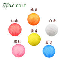 Golf PU Ball Indoor Practice Ball Beginner Training Safety Assured 6 Colors Golf Soft Ball