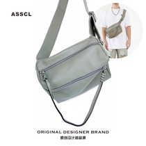 ASSCL Original Tide Men in Slip Handbag Personal Locomotive Brock Daily Fashion Movement Walker Bag