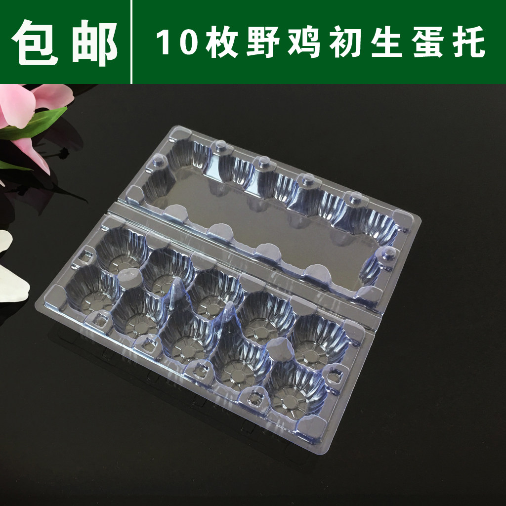 10 - packed wild eggs - birth eggs - Egg - nest egg - plastic transparent egg - box - egg - tray