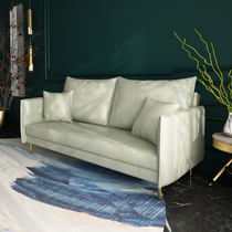 Nordic sofa technology cloth latex light luxury folding sofa bed living room multifunctional small apartment double single fabric