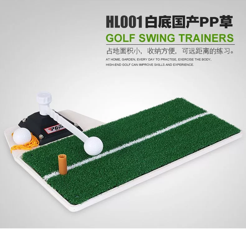 Trong nhà golf phụ kiện xoay thanh thực hành mat gia đình nhỏ xoay thực hành mô phỏng pad di động 	túi đựng gậy golf nam