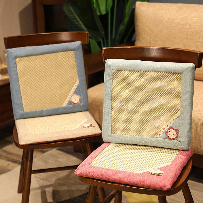 Japanese Summer Cool Mat Memory Cotton Student Cushion Chair Butt Cushion Stool Cushion For Long Sitting Bench Ice Mat