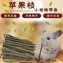 Hamster Dragon Cat Rabbit Guinea Pig Grinding Tooth Stick Apple Branch Pet Snacking Toy