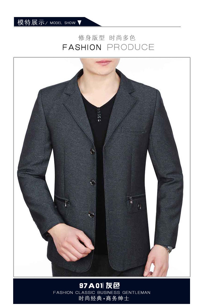 Blouson homme manches longues en Laine - Ref 3117165 Image 19