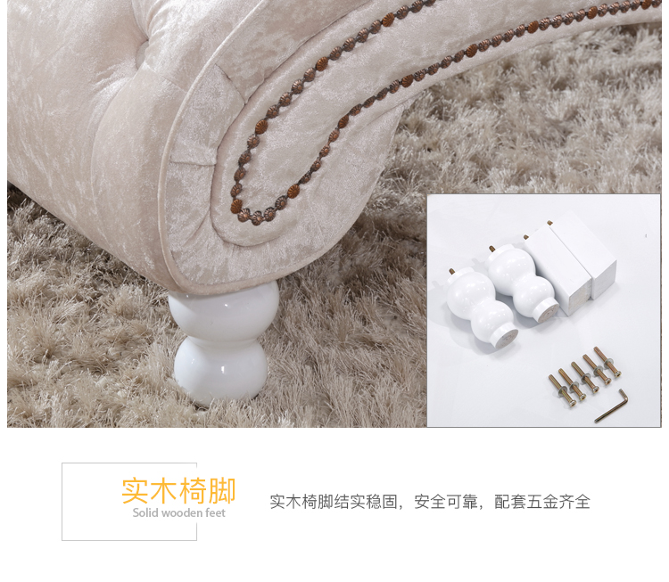 Châu Âu ghế tựa ghế vẻ đẹp phòng khách ban công phòng ngủ đơn vải đơn giản sofa ghế ngủ trưa lười biếng nhỏ ghế dài - Ghế sô pha sopha giá rẻ