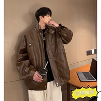 Кофейный стиль хлопкового пальто