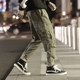 Overalls men's summer Korean version of trendy street casual pants trendy brand versatile loose straight leg pants