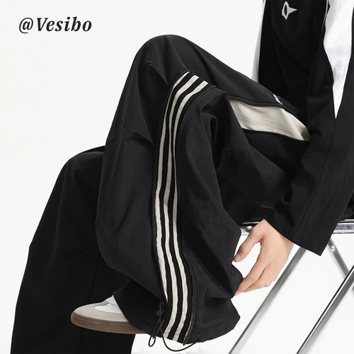 Дизайнерские штаны, в американском стиле, тренд сезона, свободный крой