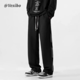 Летние дизайнерские штаны для отдыха, в американском стиле, оверсайз, свободный крой, размер