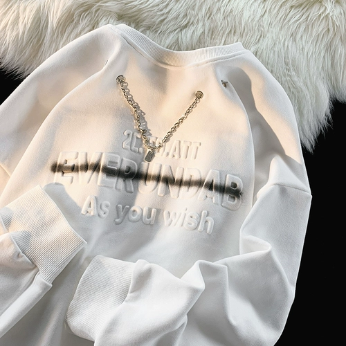 Демисезонная универсальная куртка для отдыха, круглый воротник, оверсайз, в американском стиле