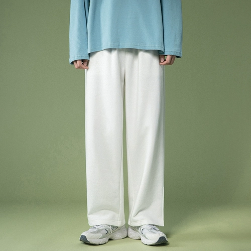 Повседневные брюки для отдыха, трендовые цветные штаны, коллекция 2021, осенние, свободный прямой крой