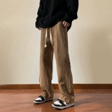 Летние джинсы, штаны для отдыха, свободный прямой крой, в американском стиле