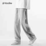 Летние дизайнерские штаны для отдыха, в американском стиле, оверсайз, свободный крой, размер