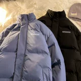 Весенний пуховик с капюшоном для отдыха, куртка для влюбленных, оверсайз, в американском стиле