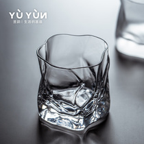 Yuyun whiskey glass Japanese glass beer cup fruit wine wine wine cocktail Cup home drinking cup creative