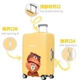 Чемодан, эластичный износостойкий защитный чехол, 22 дюймов, 24 дюймов, 28 дюймов, 26 дюймов, 20 дюймов