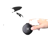 Отпечаток рук, красная поролоновая портативная маленькая чернильная подушечка, быстрое высыхание