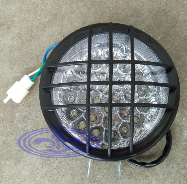 ATV Four wheels big beach car motorcycle accessories retrofit headlights LED headlights original dress net lights-Taobao