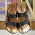 Dép mùa hè và dép nam Giày da nam Giày dép nam bình thường - Sandal giày vải nam Sandal