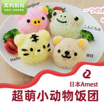 Japan Arnest childrens rice ball mold cartoon Bento diy tool baby rice shape childrens meal mold