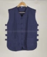 Áo vest nam cotton thô vải Tang phù hợp với áo vest không tay trung niên áo lót kiểu Trung Quốc ngựa 褂 áo vest nam vai - Áo vest cotton áo ba lô nam