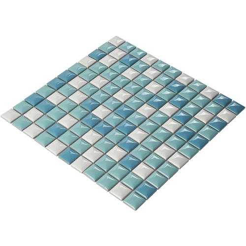 Средиземноморская выпуктная остекленная керамическая головоломка для головоломки