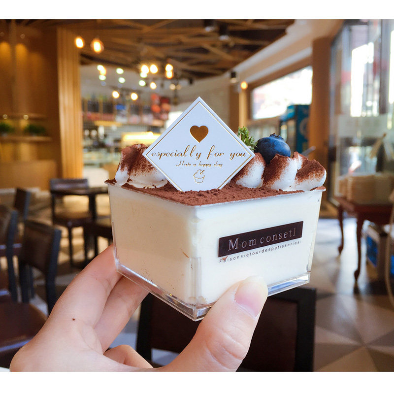 Gold Cake Link Plug Card Party Dessert Dessert Dessert Dessert Decoration Decoration Piece 12 pieces